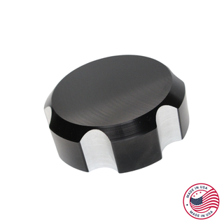 1993-2002 Camaro/Firebird Power Steering Reservoir Cap, LT1/LS1, Billet Aluminum, Black, Hawks Motorsports