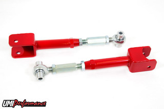 2010-2014 Chevrolet Camaro / 2008-09 Pontiac G8 Adjustable Rear Trailing Arms, Rear, Chromoly, Rod Ends, UMI 