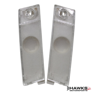 1985-1992 Chevrolet Camaro Rear License Plate Lamp Lens | Reproduction Pair | HT920015/16