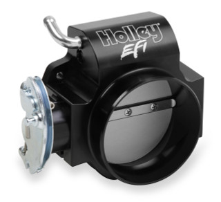 LS2/LS3/LS7 90mm Cable Driven Throttle Body Black, Holley 