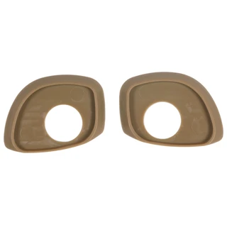 1987-1990 Firebird GTA/Trans Am Door Handle Bezel Trim, New Reproduction, Hawks Restoration Parts, Pair, Saddle