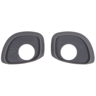 1987-1990 Firebird GTA/Trans Am Door Handle Bezel Trim, New Reproduction, Hawks Restoration Parts, Pair, Gray