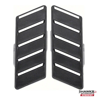 1982-1992 Pontiac Firebird Dash Defrost Vents, Pair, Hawks Reproduction (K581F)