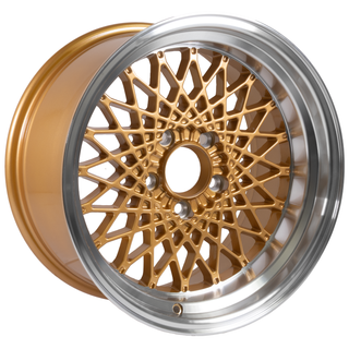 1987-1992 Firebird GTA 17x9 Wheel Set, Set of 4, Gold, Wheels Only, Hawks Restoration Parts