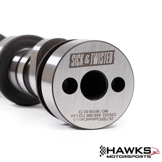 HAWKS Sick & Twisted 235/249 .649”/.600” 113+2 LSA Camshaft (HT-S&TCAM)