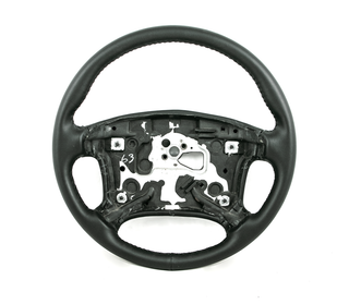 93-94 Trans Am Firebird Recovered Leather Steering Wheel, Style WITH Airbag and Radio Controls