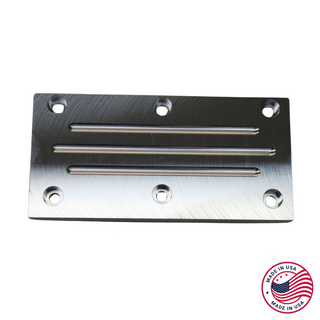 1985-1997 Camaro Firebird TPI/LT1 Billet Aluminum Throttle Body Plate Cover w/ Screws, Hawks Motorsports