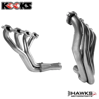 Complete Kooks 21702400 1-7/8-inch by 3-inch stainless steel long tube headers for the 2014-2019 Chevrolet Corvette C7