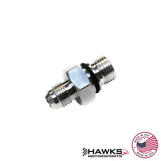 TPI SBC Cold Start 9th Injector Plug, -6AN, Billet Aluminum | CBW-036-6 (CBW-036-6