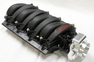 LS1/LS6/LS2 92mm LSX Black Intake Manifold w/ Nick Williams Throttle Body, FAST 