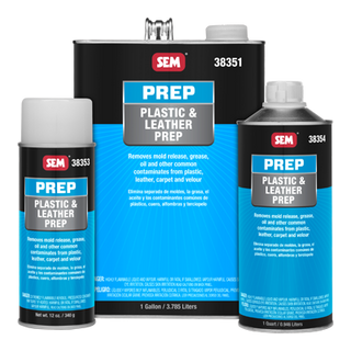 SEM Plastic & Leather Prep, 16oz Aerosol