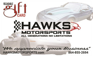 Hawks Motorsports Gift Card