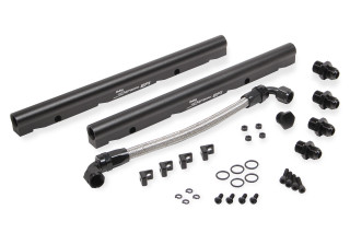 OE LS3 intake manifolds Fuel Rail Kit with Sniper EFI logo, Holley 