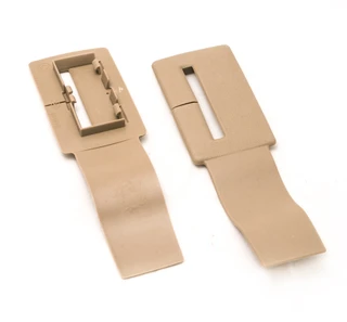 1982-1987 Camaro / Firebird Seat-Belt Headliner Trim Guides, Saddle, Pair