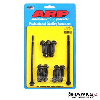 134-6901 4.8L, 5.3L, 5.7L, 6.0L, 6.2L, 7.0L Gen III/IV LS Oil Pan Bolt Kit, Hex Head, Black Oxide Chromoly, ARP (134-6901) Hawks Motorsports