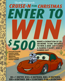 Country Santa Donation / Drawing Entry 