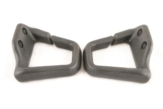 1993-2002 Camaro / Firebird Convertible Graphite Gray Seat-Belt Shoulder Guides, Pair