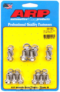 82-92 Camaro/Firebird SBC Hex Head Stainless Steel Oil Pan Bolt Kit