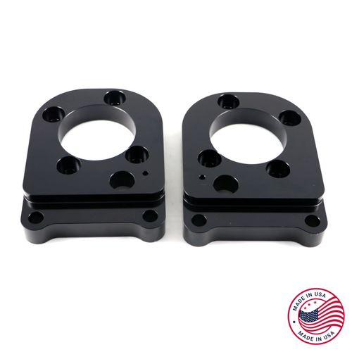 1993-1997 Camaro/Firebird Backing Plates for LT1 10 Bolt, Pair, Billet Aluminum, Hawks Motorsports