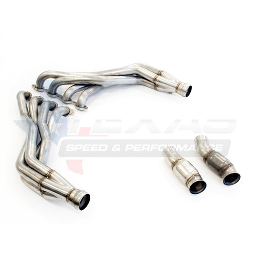 2016+ Camaro SS 1-7/8" Stainless Steel Long Tube Headers & Catted Pipes, TSP