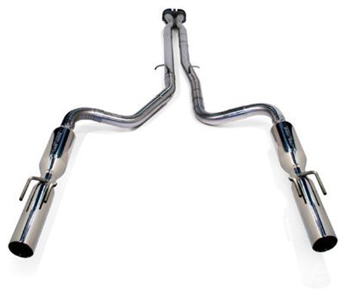 2005-2006 GTO 6.0L V8 Exhaust System, "Loud Mouth", w/ PowerFlo-X Crossover Pipe, SLP 
