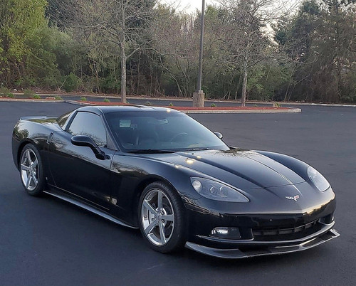 C6 CORVETTE Base 6 Piece AERO Kit, Black Mill Finish - Hawks Third ...