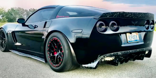 C6 CORVETTE ZR1 Premium Small Forged Carbon Side Skirts