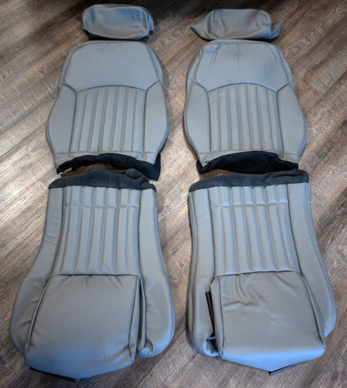 **IN STOCK** 93-95 Trans Am Seat Upholstery Kit Hampton Vinyl MEDIUM OPAL GRAY