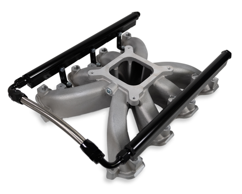GM LS3/L92/L76 Rectangle Port Single Plane EFI Intake Manifold w/ Fuel ...