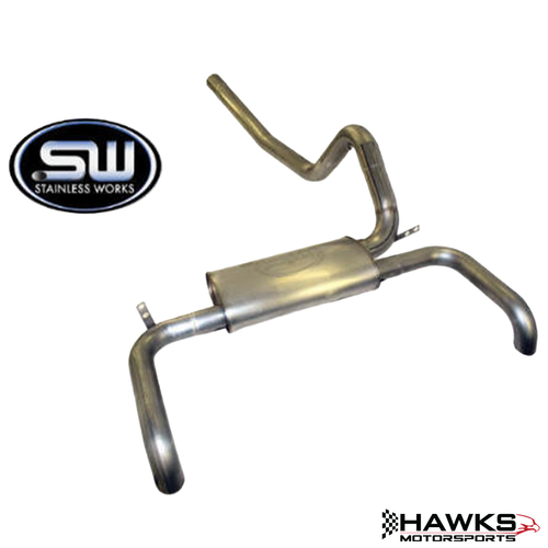 1982-1992 Camaro/Firebird 3" 304 Stainless Exhaust System, Hawks | 829239