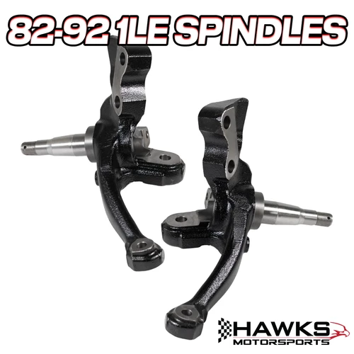 1982-1992 Camaro/Firebird 1LE Spindle Kit, Hawks (8292CF1LESPNDL5