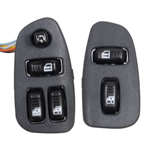 1993-1997 Camaro Power Window & Door Lock Switch & Bezel Package, Hawks Restoration Parts, Graphite (HT10238773/10238774 KIT) Hawks Motorsports
