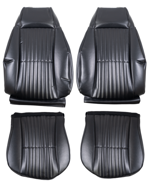 ***IN STOCK*** 82-86 Camaro Seat Upholstery Kit - Vinyl-U303-2295 Black Vinyl