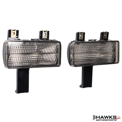 1982-1984 Camaro Z28 Front Parking Lamps/Turn Signals, Reproduction, Pair (HT5972803/2804