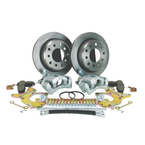 1988-1998 Chevrolet C1500 Rear Disc Brake Conversion Kit, For Factory 10" Drum Brake Axle, Legend Series, Master Power Brakes