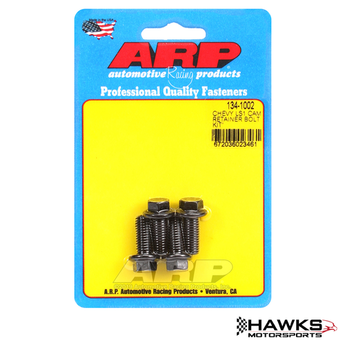 ARP 134-1002 LS1 LS2 camshaft retainer plate bolt kit, Hawks Motorsports