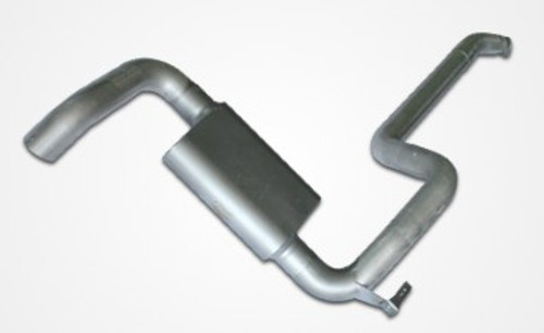 82-92 Camaro/Firebird 3.5" Catback Exhaust System w/ Flowmaster Race Series Muffler or Spintech Muffler, for Single Cat Car, Mufflex