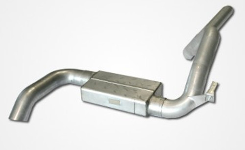 82-92 Camaro/Firebird 3.5" Catback Exhaust System w/  Flowmaster or Spintech  Muffler into Hideaway Tailpipe, for Dual Cat Car, Mufflex