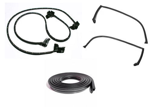 82-92 Camaro/Firebird Hard Top Weatherstripping Set, New Aftermarket 