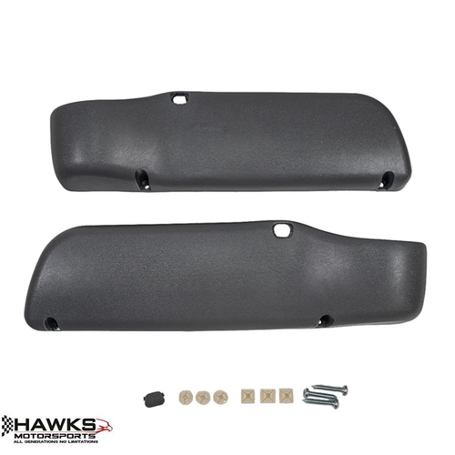 1990-1992 Firebird Cupholder/Map Pocket, New Reproduction, Hawks Restoration Parts, Pair, Black