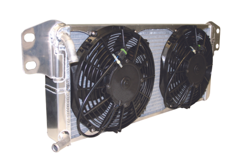 Heat Exchanger Pro With Fans 10-15 SS , 12-15 ZL1 Camaro Satin, AFCO 