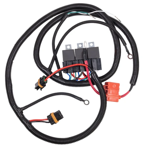 sSand-alone dual electric fan wiring harness for third-generation Camaro and Firebird