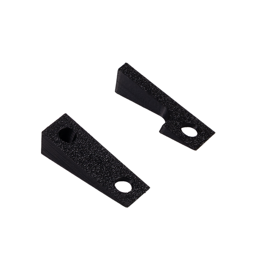 1982-1992 Camaro Double Din Radio Install Brackets, Reverse Mount