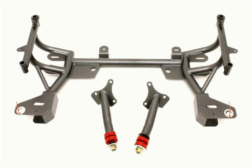 93-2002 Camaro or Firebird Turbo style High-Clearance K-member with  SBC/BBC motor mount pads, w/ Factory Rack Mounts, BMR 