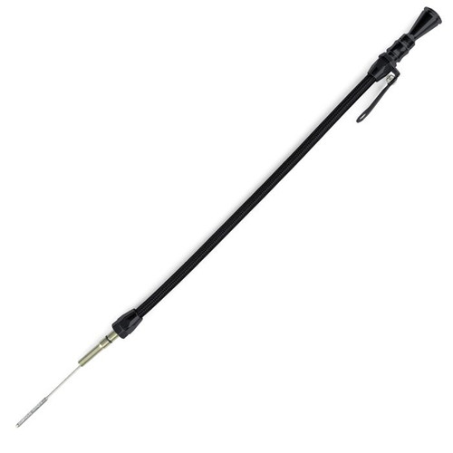 LOKAR, ANCHOR-TIGHT LOCKING BLACK STAINLESS ENGINE DIPSTICK 1997 & LATER GM LS SERIES C