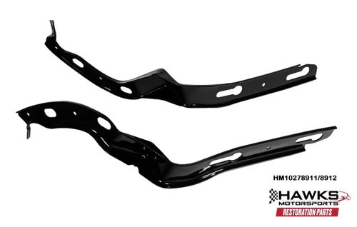1998-2002 Firebird Front Bumper Cover Mounting Bracket Kit, Passenger and Driver Side, New Reproduction, Hawks Restoration Parts