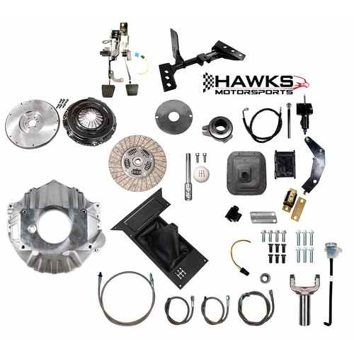82-92 Camaro / Firebird TKX 5-Speed Conversion Parts Kit ONLY- NO TRANSMISSION (8292TKX5SPDKIT