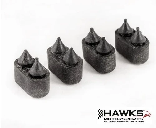 4 pc door jamb rubber bump stops .