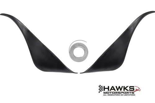 2 pc lower rear spoiler kit L/H with hardware and welting for 1979 1980 1981 Trans Am