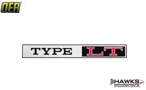 1974 - 1976 Camaro LT Sail Panel and Rear Tail Panel emblem adhesive backed design.